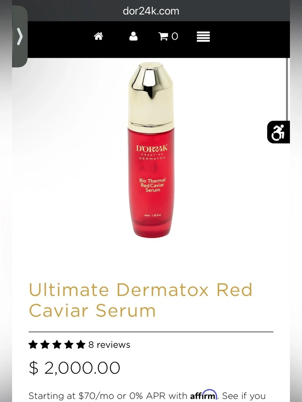 DOr Skincare new never